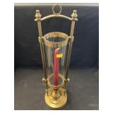 Brass Hurricane Lantern