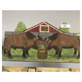 Menno Folk Art Buffalo Stand-Up