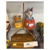 Roly Poly Toys with Toy Vacuum