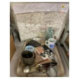 Pennsylvania Railroad Maps, Ice Cream Scoops, etc.