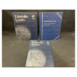 (3) Lincoln Head Cent Albums