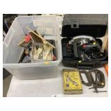 Circular Saw, Painting Supplies, Clamps