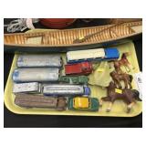 Tootsie Toy Vehicles, Wooden Canoe