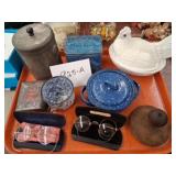 Hen on Nest, Early Glasses, Butter Print & More