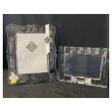 (2) Waterford Crystal Photo Frames