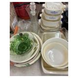 Corning Ware, Serving Dishes