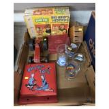 Toy Tractor, Tumblers, Game