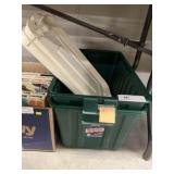 (2) Storage Totes with Lids