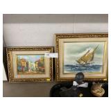 Oil On Board and Canvas