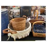 (4) Longaberger Baskets