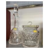 Waterford Decanter with Canister