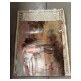 Print with Southwestern Map