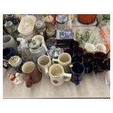 Ruby Glass, Beer Steins, Lanterns