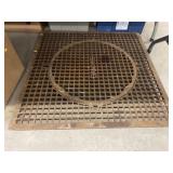 Cast Metal Floor Grate