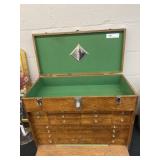 H. Gerstner Oak Machinist Tool Chest