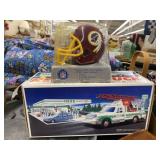 Hess Truck with Miniature Football Helmet