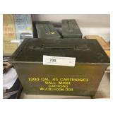 (3) Metal Ammo Cans