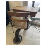 Vintage School Desk with Chair