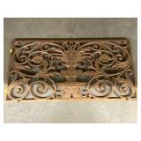 Cast Metal Wall Plaque