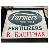 Double Sided Wooden Sign