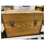 Crafted Oak Storage Box