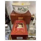 Lenox Casserole Bowl with Ornament