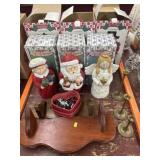 Christmas Figurines, Wall Shelves