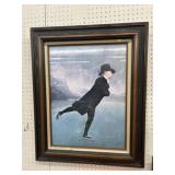 Framed Print of Skater