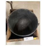 Cast Metal Pot with Shipping Box