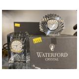 (2) Waterford Crystal Clocks