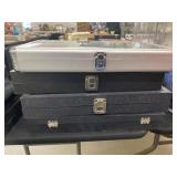 (4) 14" Jewelry Cases