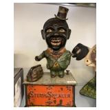 Shepard Hardware Stump Speaker Mechanical Bank