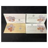 (4) Uncirculated Coin Sets