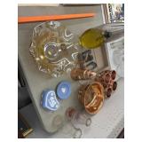 Milk Bottles, Center Bowl, Pitchers