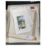 Watercolor with Prints