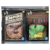 (2) Vintage Star Wars Costumes with Masks
