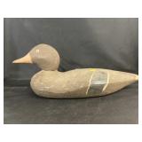 Carved Wood Duck Decoy