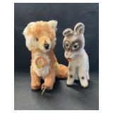 (2) Steiff Plush Toys
