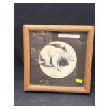 Flaharty Framed Watercolor