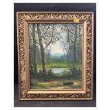 Victor Shearer Oil On Canvas