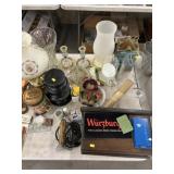 Vases, Candlesticks, Table Light