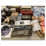 Dolls, Avon Bottles, Gun Cleaning Kit