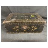 Paint Decorated Storage Box