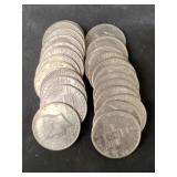 (24) Post-1964 Kennedy Half Dollars