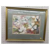 Framed Floral Watercolor