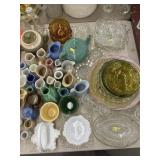 Cream Pitchers, Pattern Glass