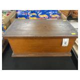 Miniature Wood Blanket Chest