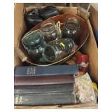 Hymnals, Golf Tees, Canning Jars