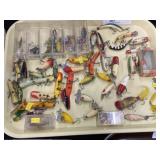 Wood and Vintage Fishing Lures