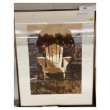 J.S. Miller Framed Watercolor